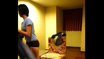 Homemade vid — Cute Filipina maid Lily strips for action